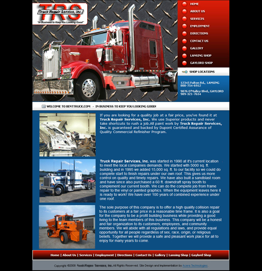 Semi Truck Repair Service