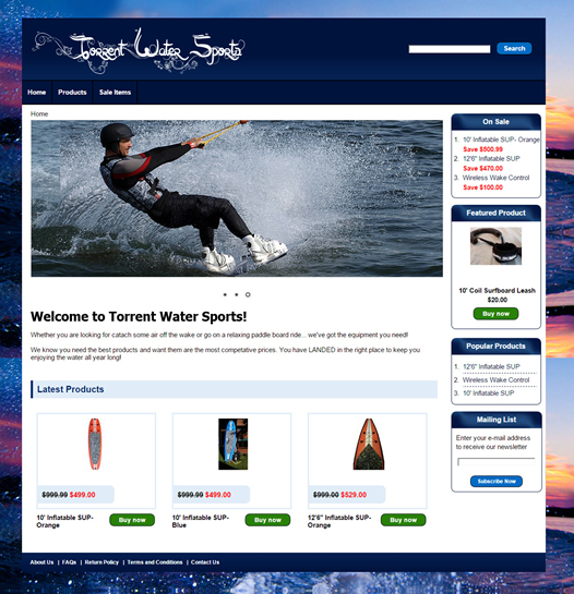 Water Sports Equipment